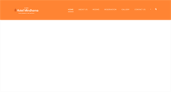 Desktop Screenshot of hotelmindhama.com